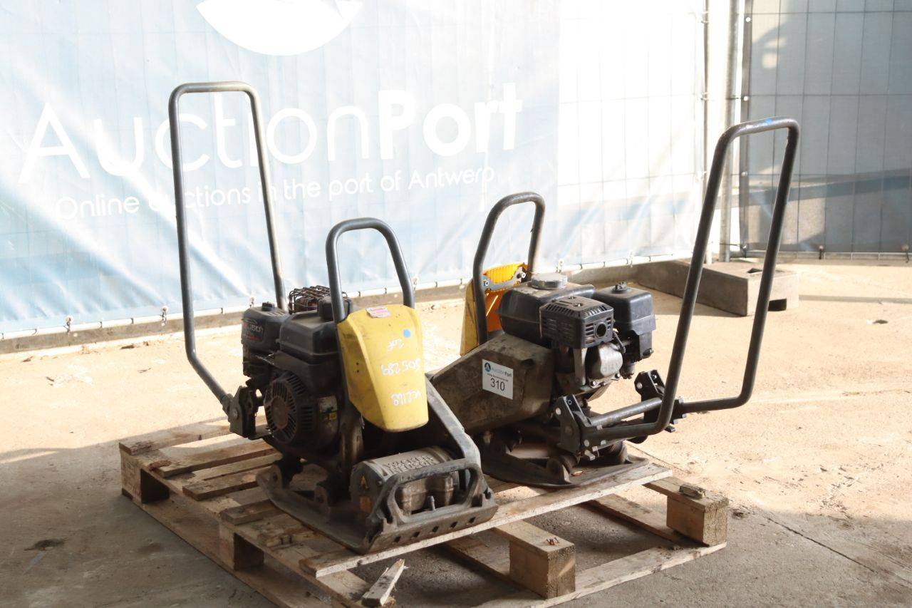 Wacker Neuson Petrol Vibrating Plates 2 pieces