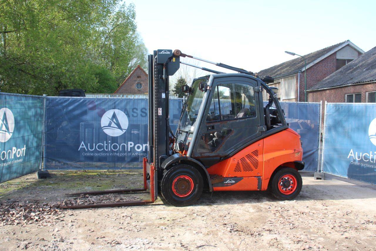 Forklift Linde H45T-02 LPG 4500kg 7m