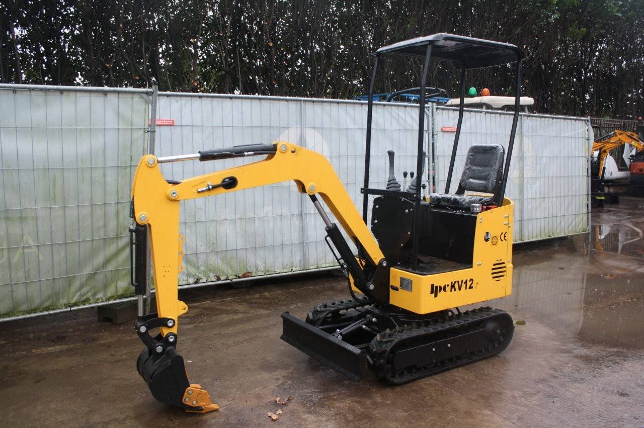 Mini excavator JPC KV12 Diesel 12pk 2024 Demo