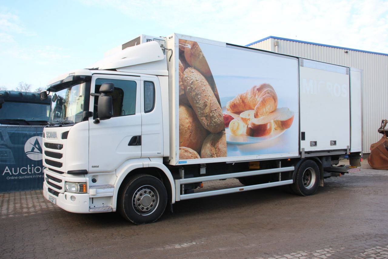 Box truck Scania G410 Diesel 2014