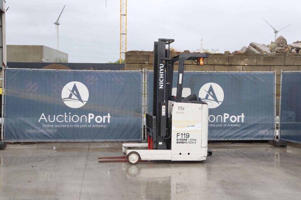 Reach truck Nichiyu FBRM15-85-400 Electric 1500kg 4.0m 2019