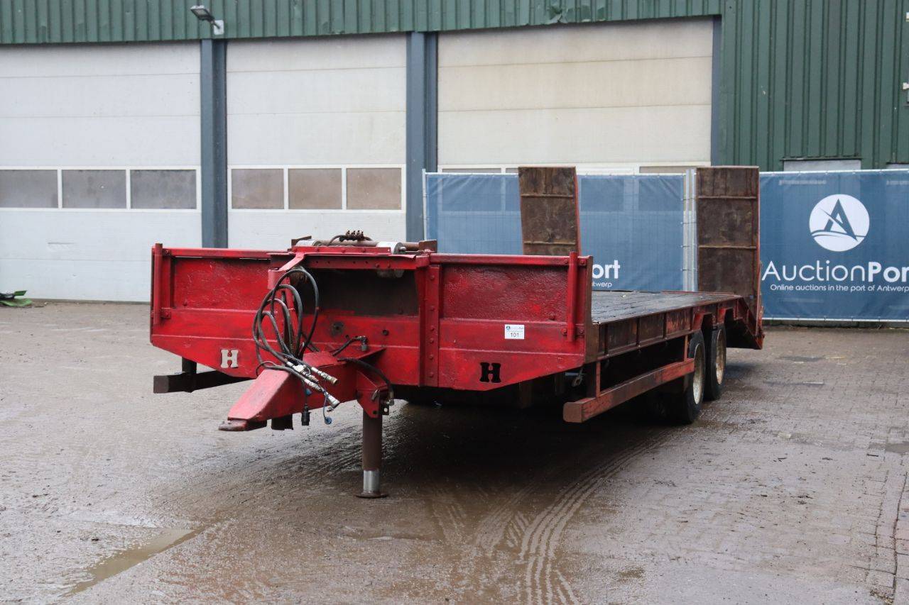 Flatbed trailer Herbst 16T 2009