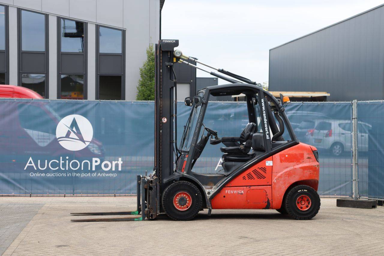 Gabelstapler Fenwick-Linde H35D Diesel 3500 kg 4,45 m 2008