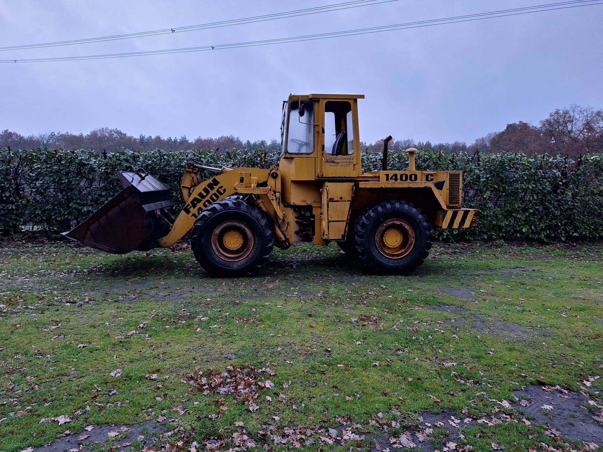 Wheel loader Faun 1400C