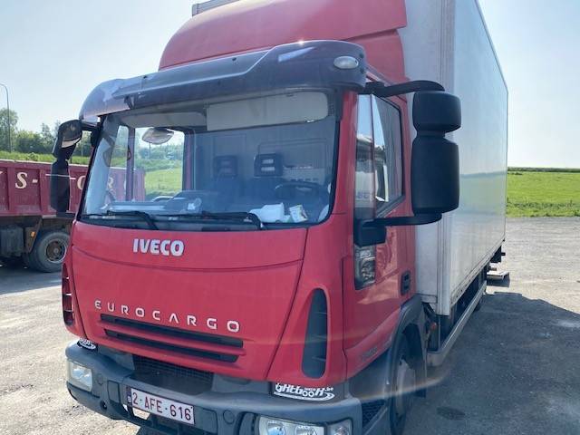 Box Truck Iveco Eurocargo 75E18 Diesel 2008