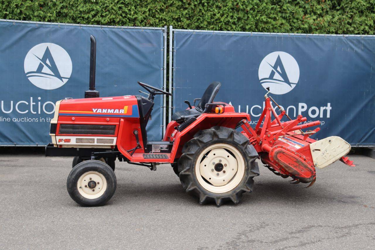 Mini tractor Yanmar F15 Diesel 15hp with cultivator RSA1201