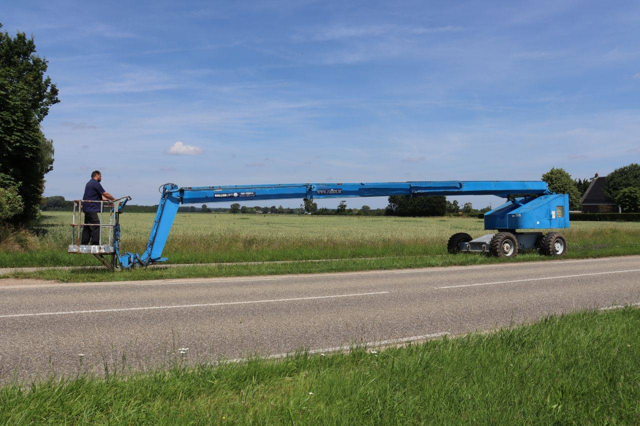 Telescopic boom lift Mark Industries CH66C Diesel 21.95m 1996 (Margin)