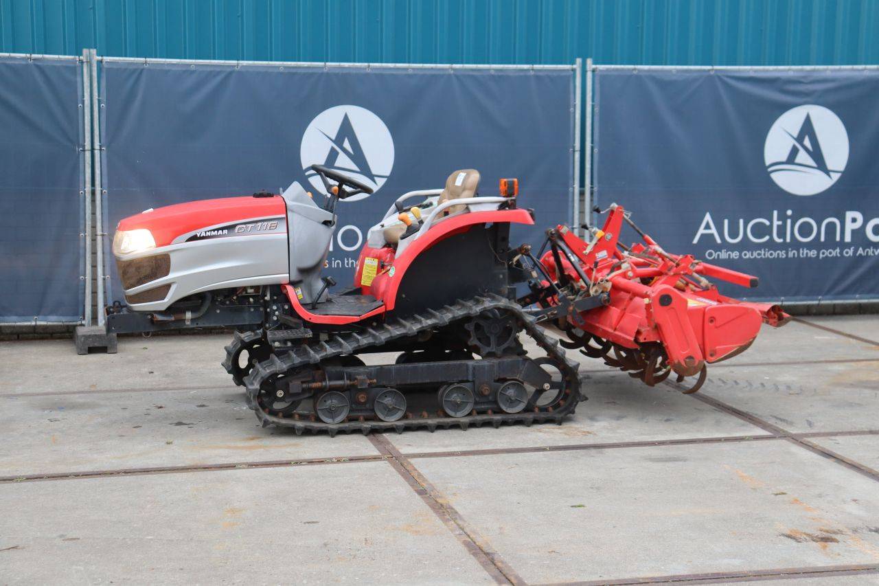 Trattore cingolato Yanmar CT118 Diesel 18 CV con coltivatore