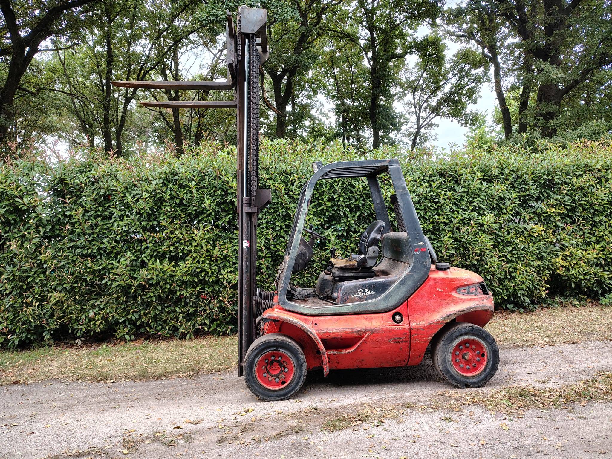 Linde H40D Diesel Forklift 4000kg 1989