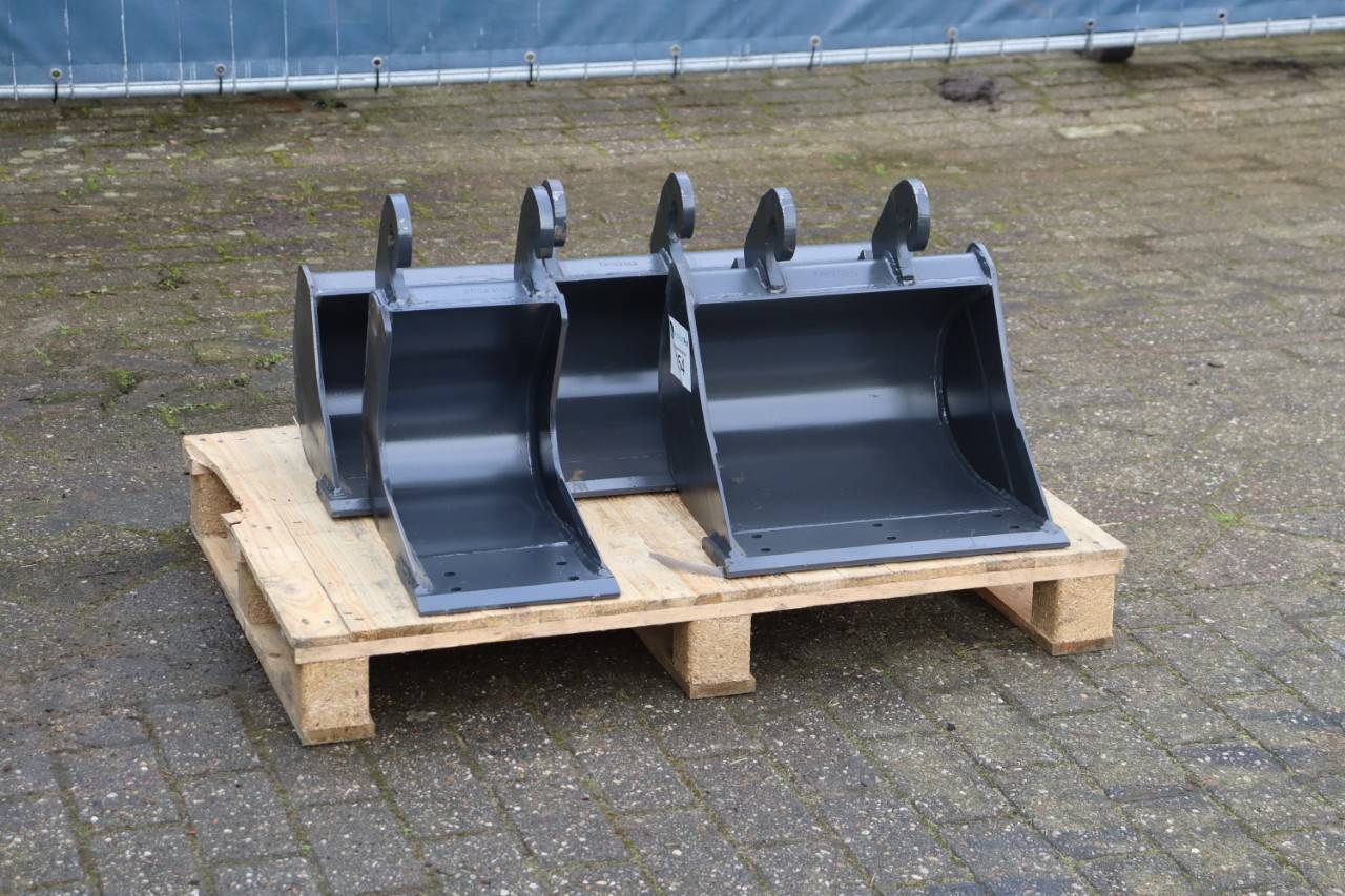 Set of 3 Eijsink excavator buckets New