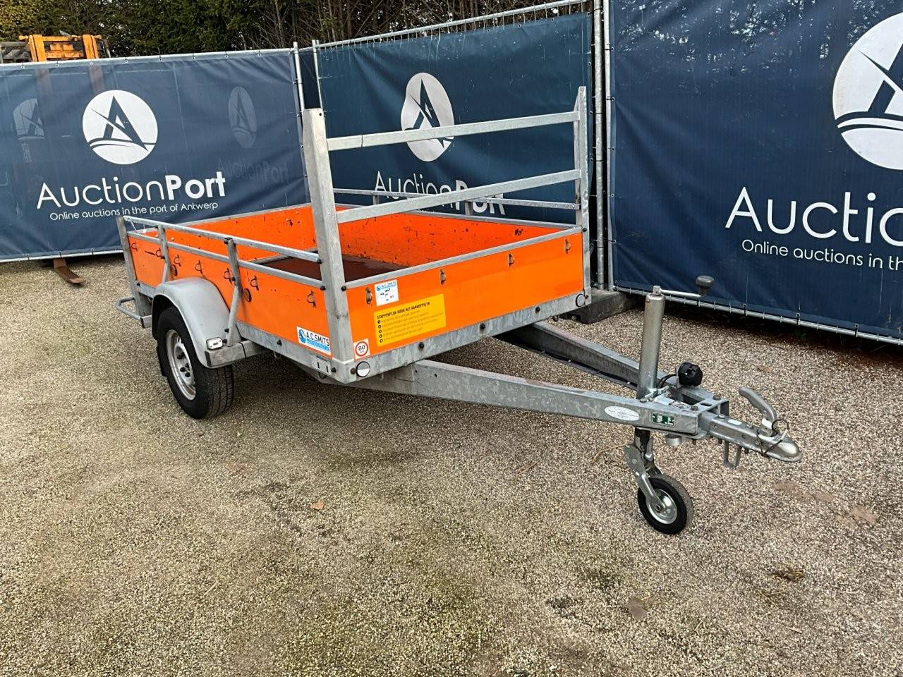 Single-axle truck Atec 750kg