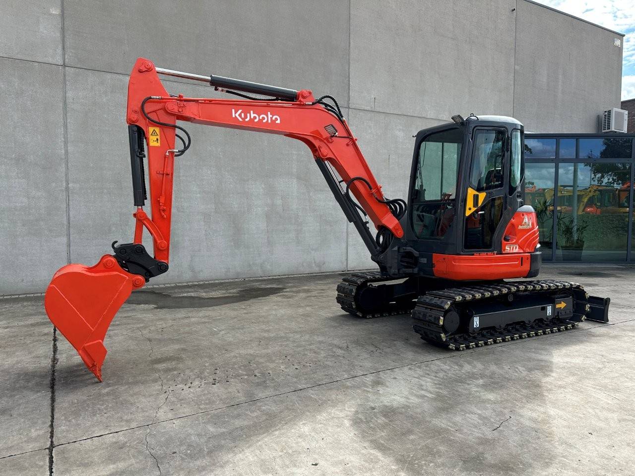 Midi excavator Kubota KX155-3SZ Diesel 2012