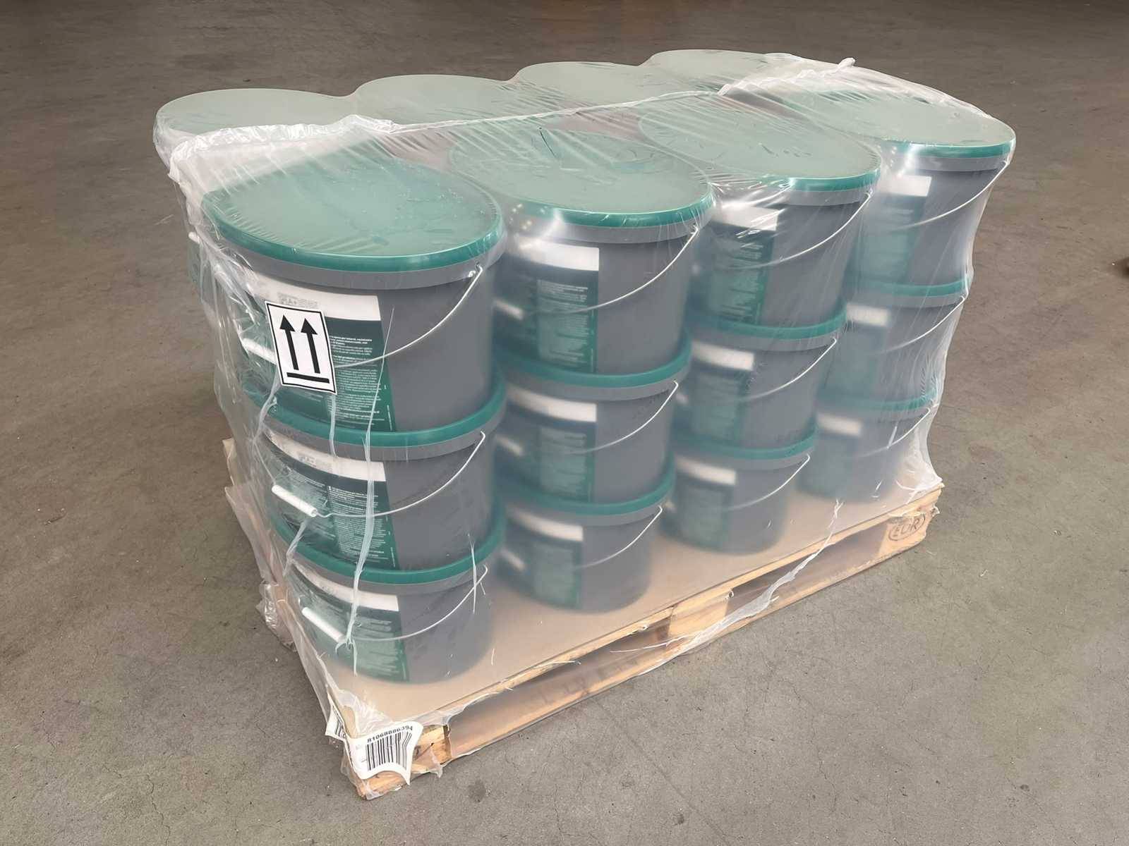 Pot Verf X-Finish Dörken Lucite 12L RAL9003 24 Stuks