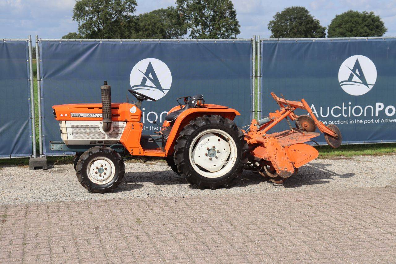Mini trattore Kubota ZB1600 Diesel 16 CV con coltivatore