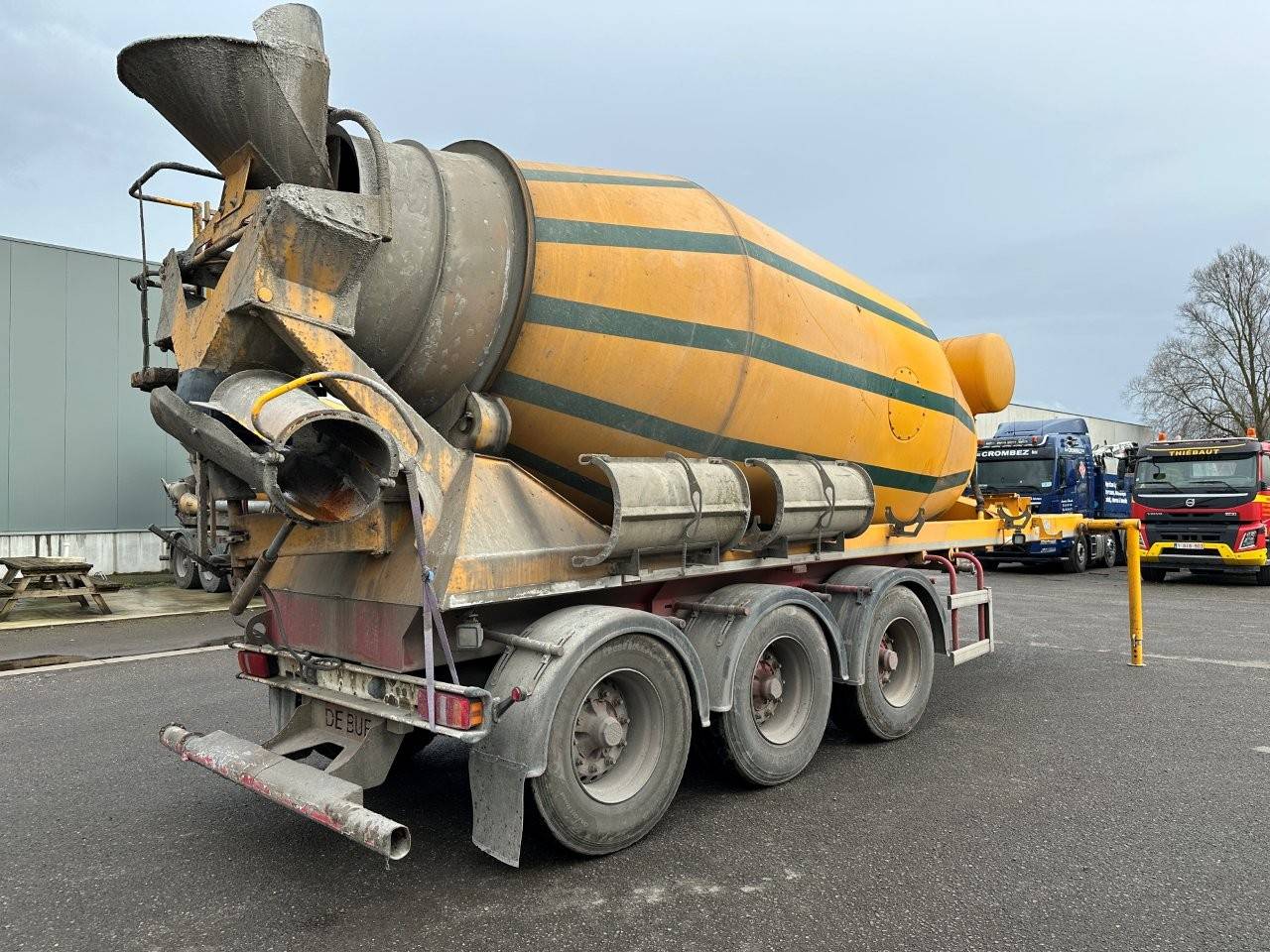 Concrete mixer De Buf ST3 2014