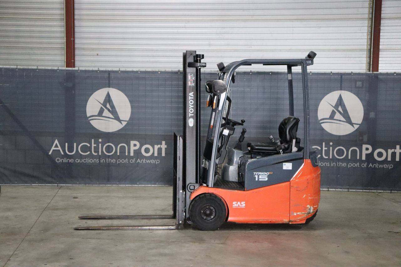 Forklift Toyota 7FBEST15 Electric 1500kg 3.3m 2016