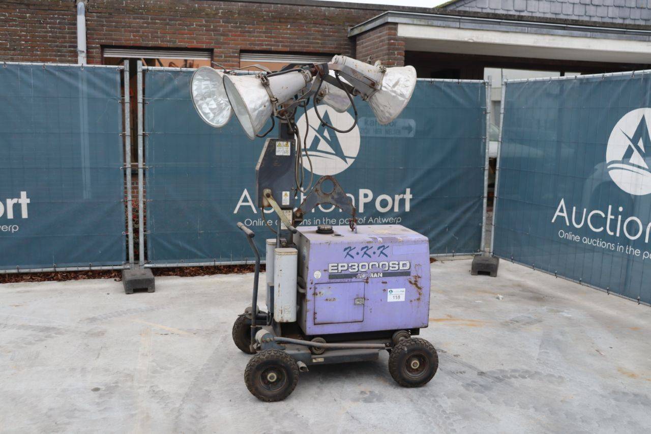 Lichtmast P3000SD Diesel 2kVA