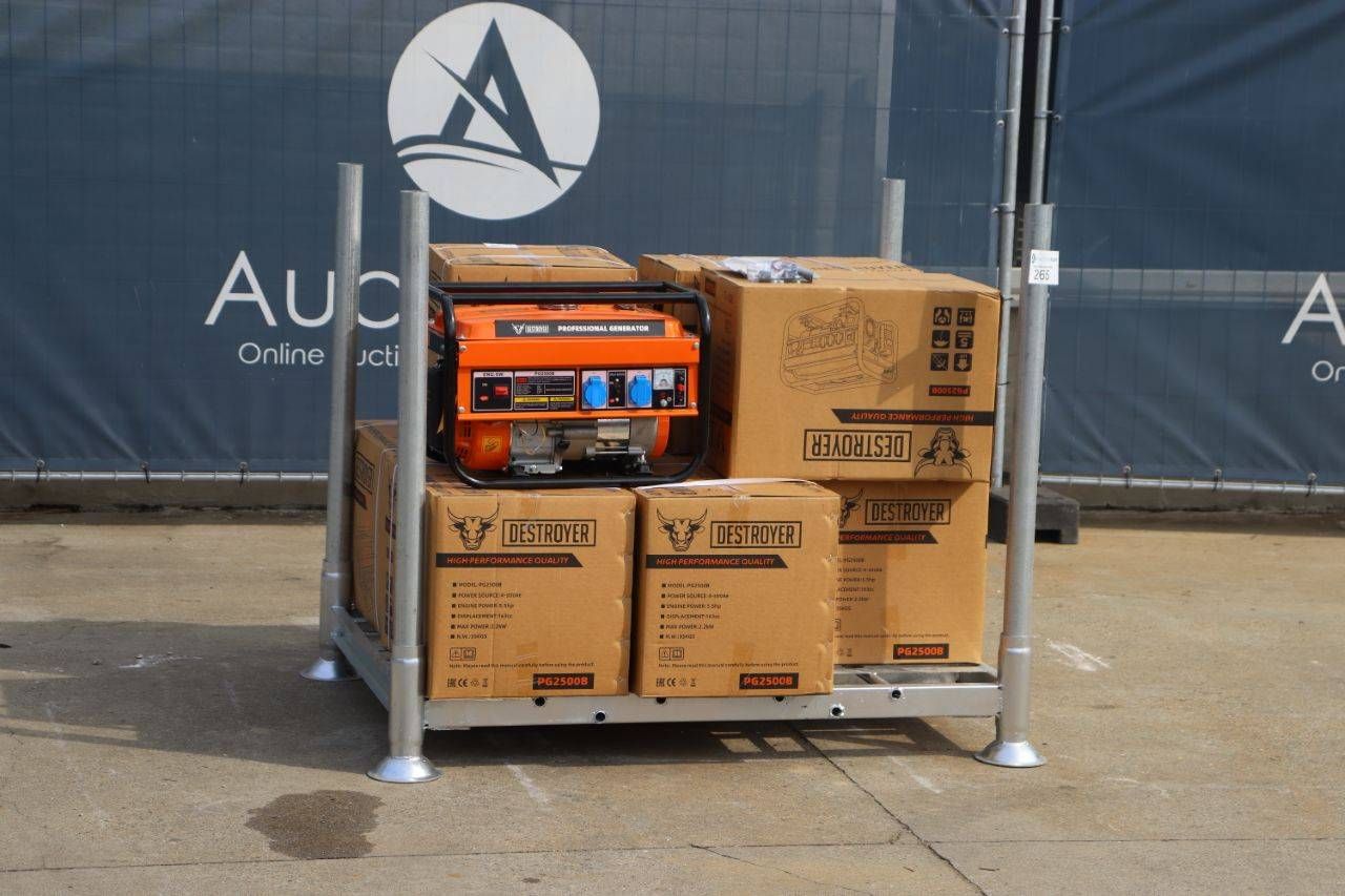 Lot Generator Destroyer PG2500B Petrol 2.2kVA New 8 pieces