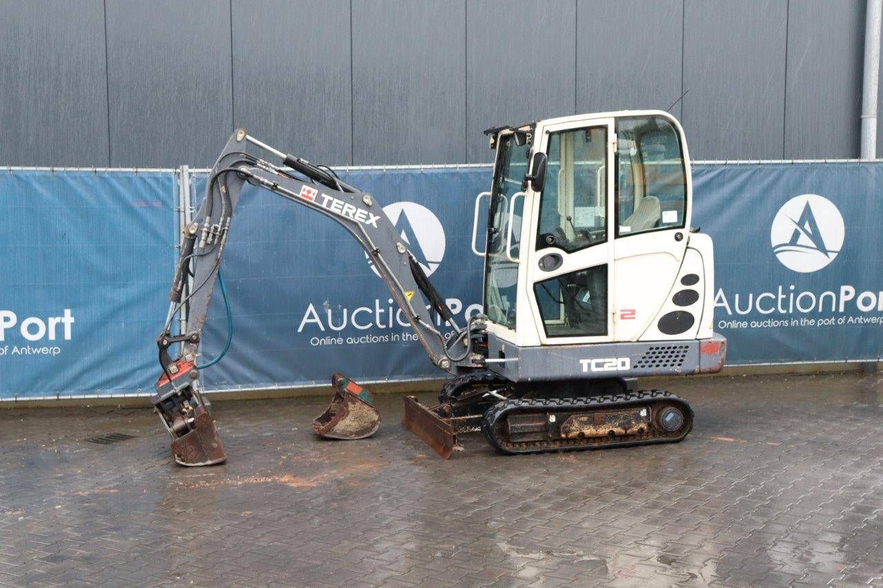 Mini digger Terex TC20 Diesel 18hp 2011