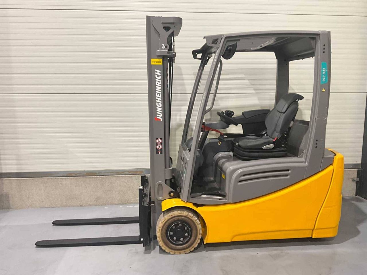 Forklift Jungheinrich EFG 216K Electric 1600kg 4.8m 2018