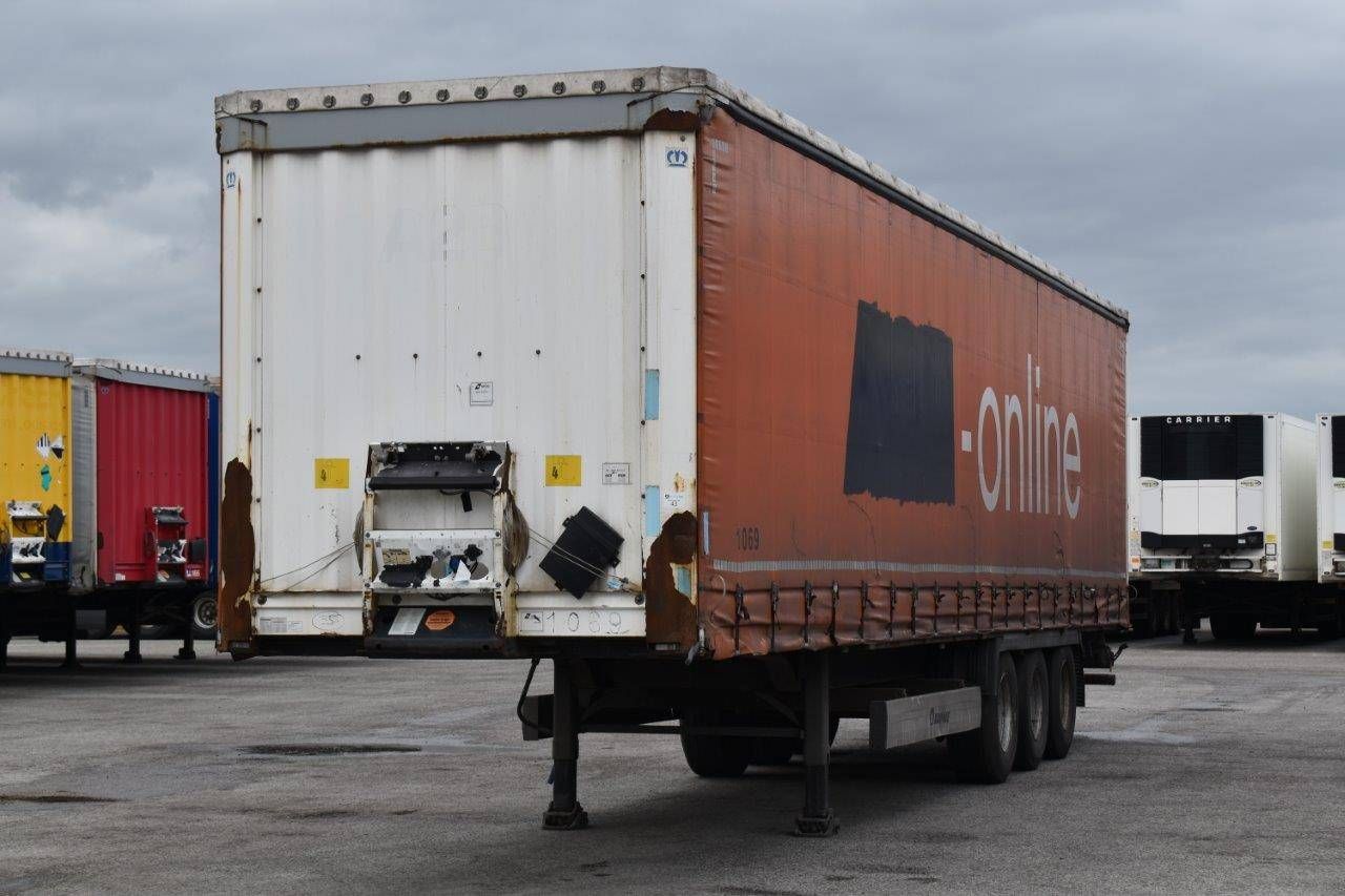 Sliding curtain semi-trailer Krone SD 2013