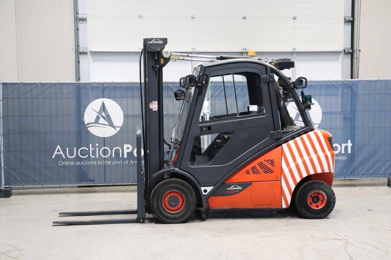 Forklift Linde H30D-02 Diesel 3000kg 4m 2015