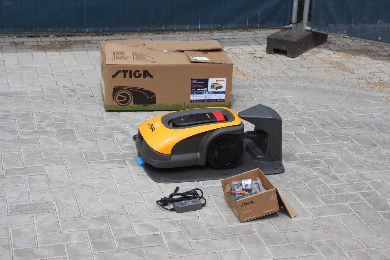 Cortador de grama robótico elétrico Stiga A1000 (sistema GPS) Novo