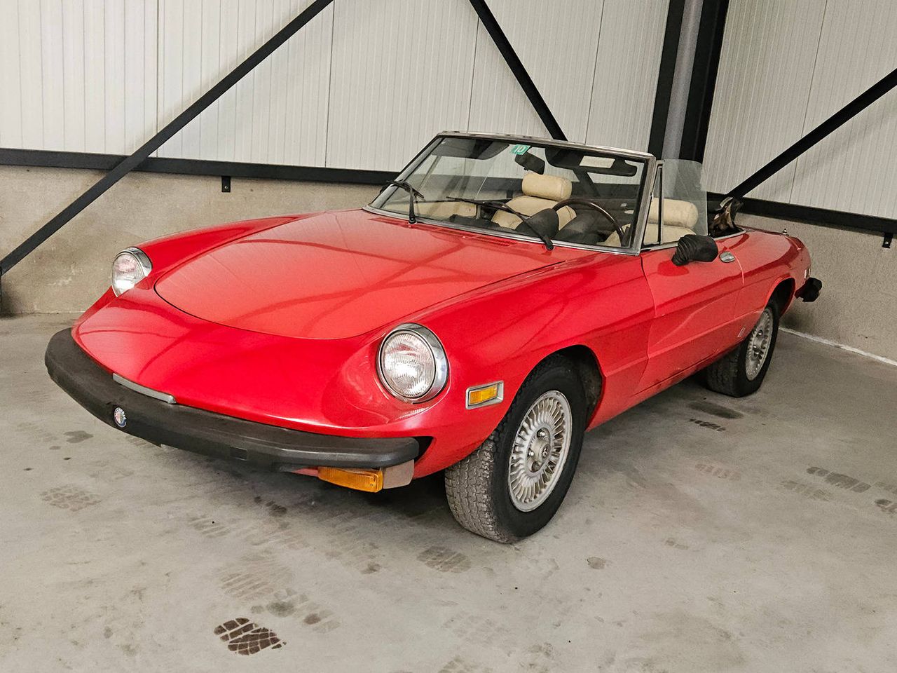 Alfa Romeo Spider 2000 (project state)