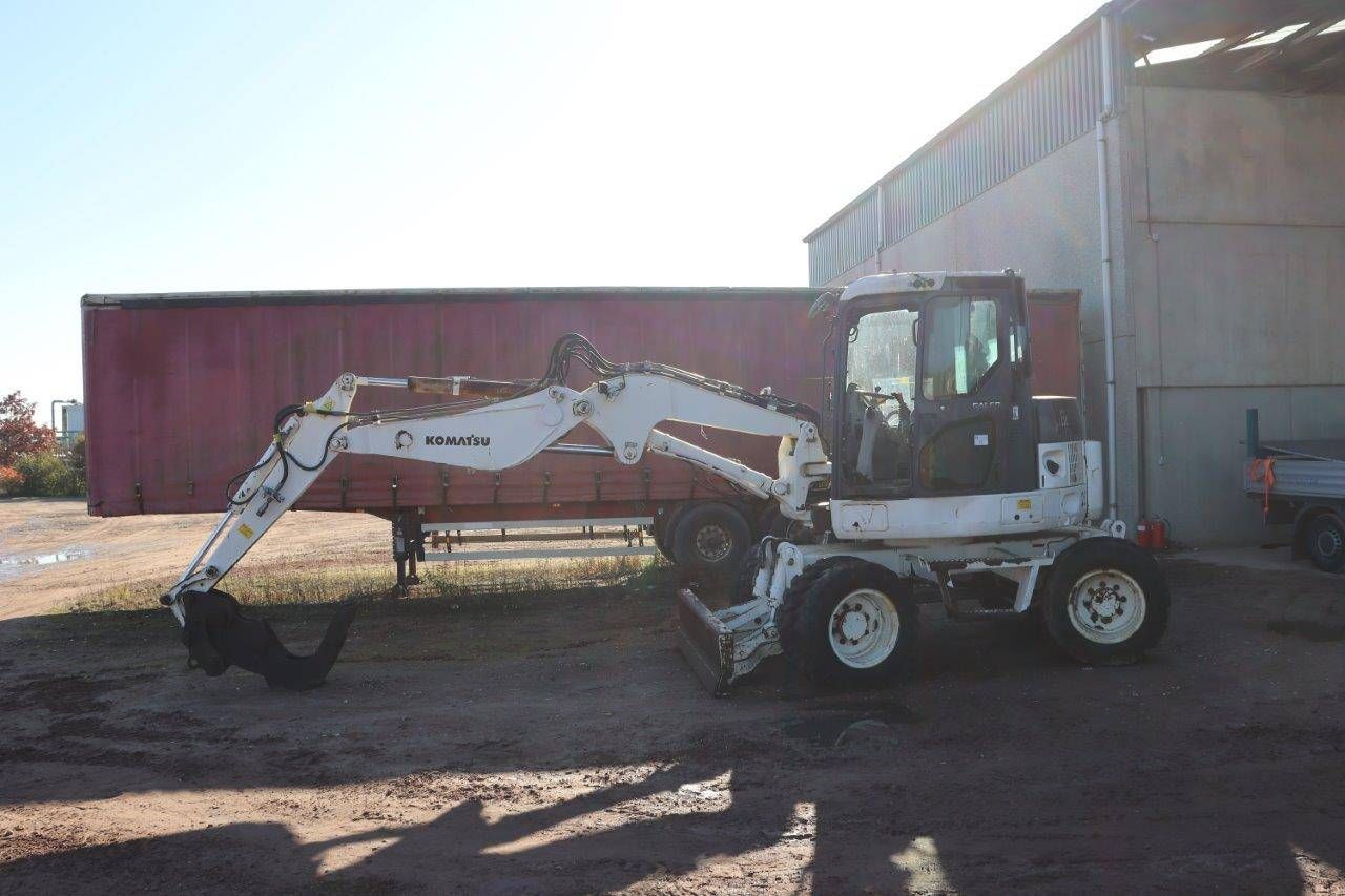 Wheel excavator Komatsu PW98MR-6 Diesel 72hp 2008
