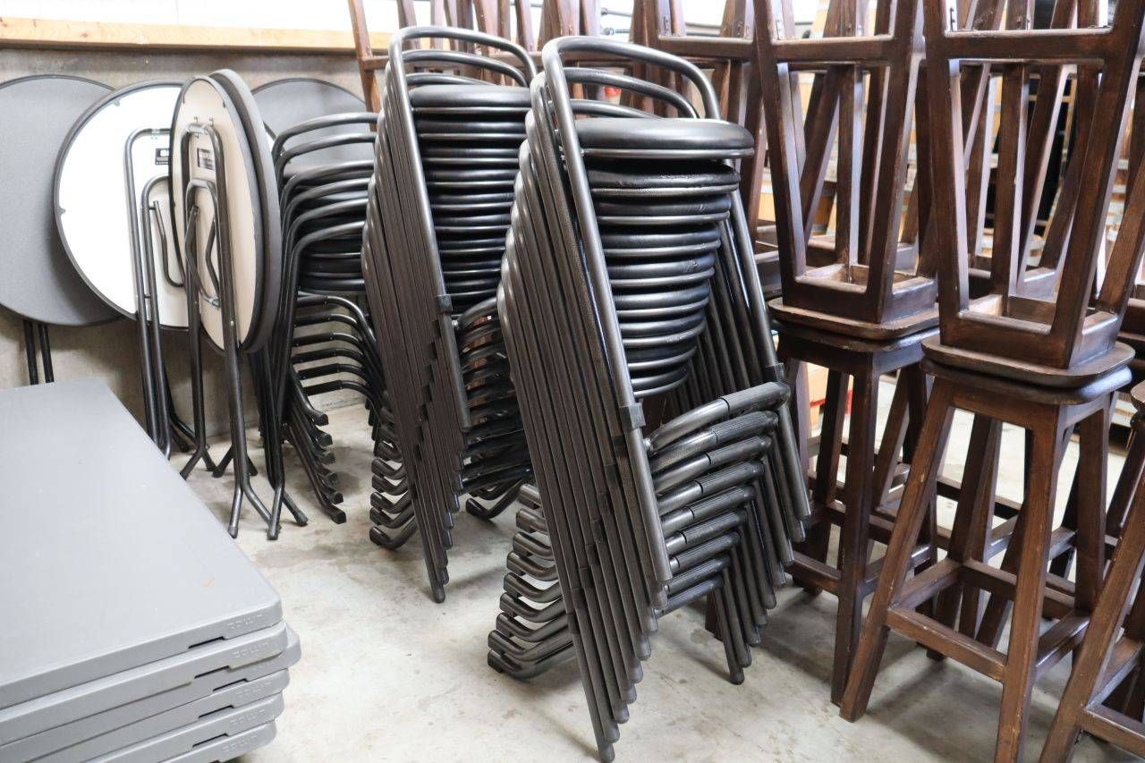 Batch of Stackable Chairs 25 Pieces