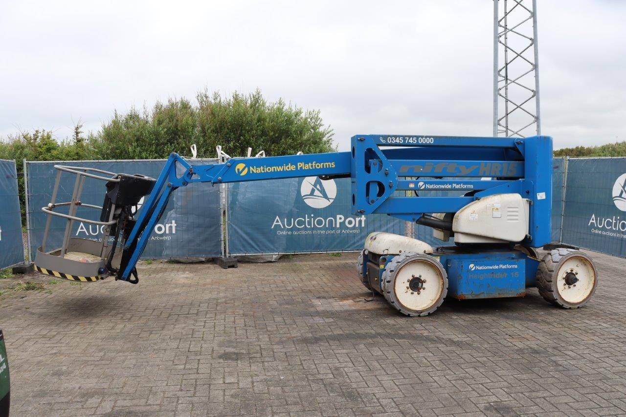 Articulating boom lift Nifty HR15NDE Diesel 225kg 15.50m 2011
