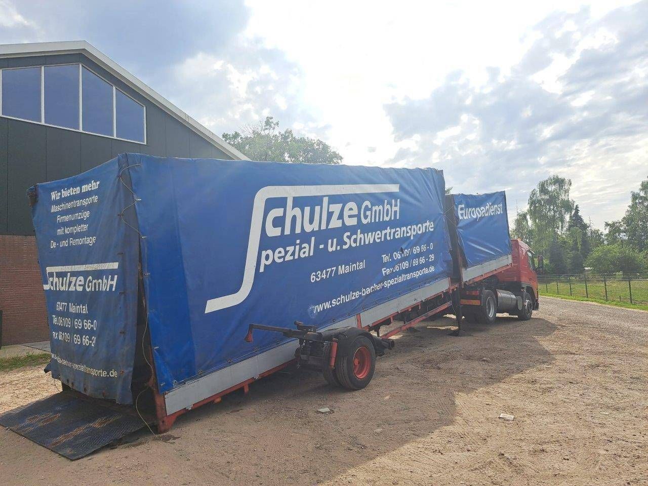 Low loader Ruthmann
