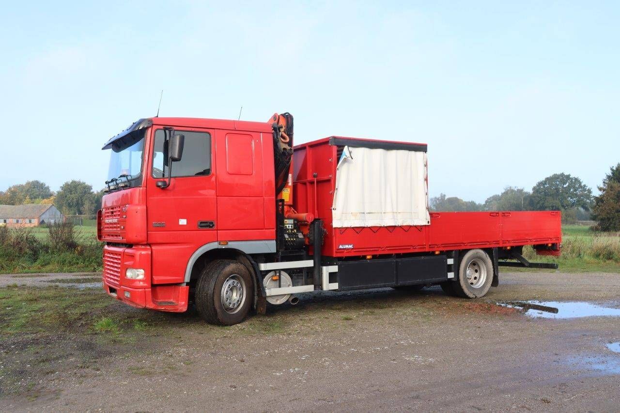 Crane truck DAF XF 95.380 Diesel 465hp 