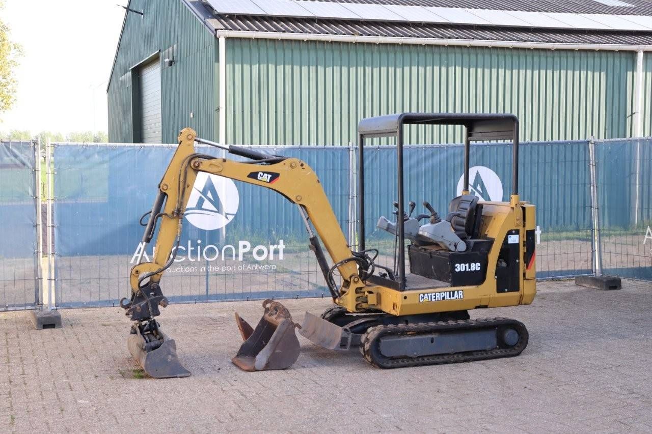 Mini excavator Caterpillar 301.8C Diesel 2012
