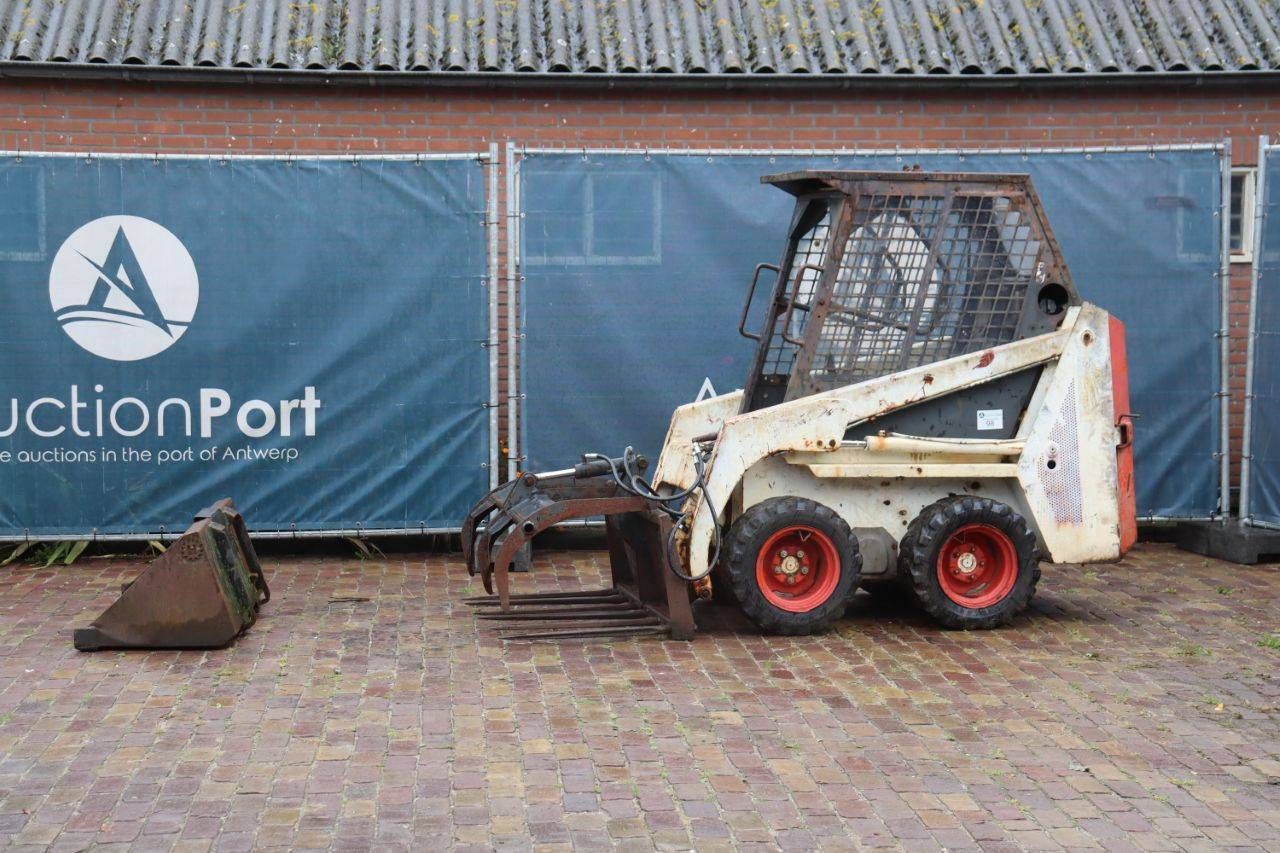 Skid steer loader Clark Bobcat 443 Diesel 1985 (Margin)
