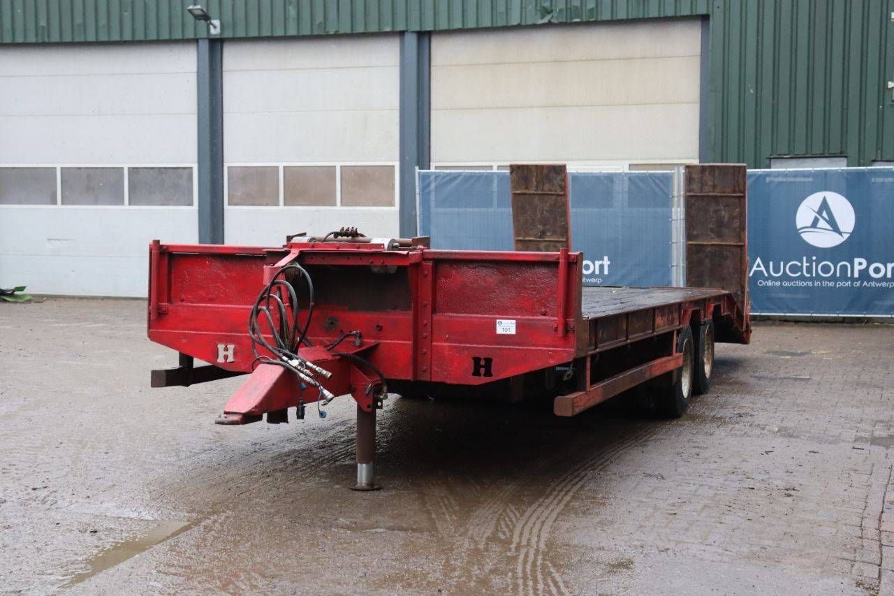 Flatbed trailer Herbst 16T 2009