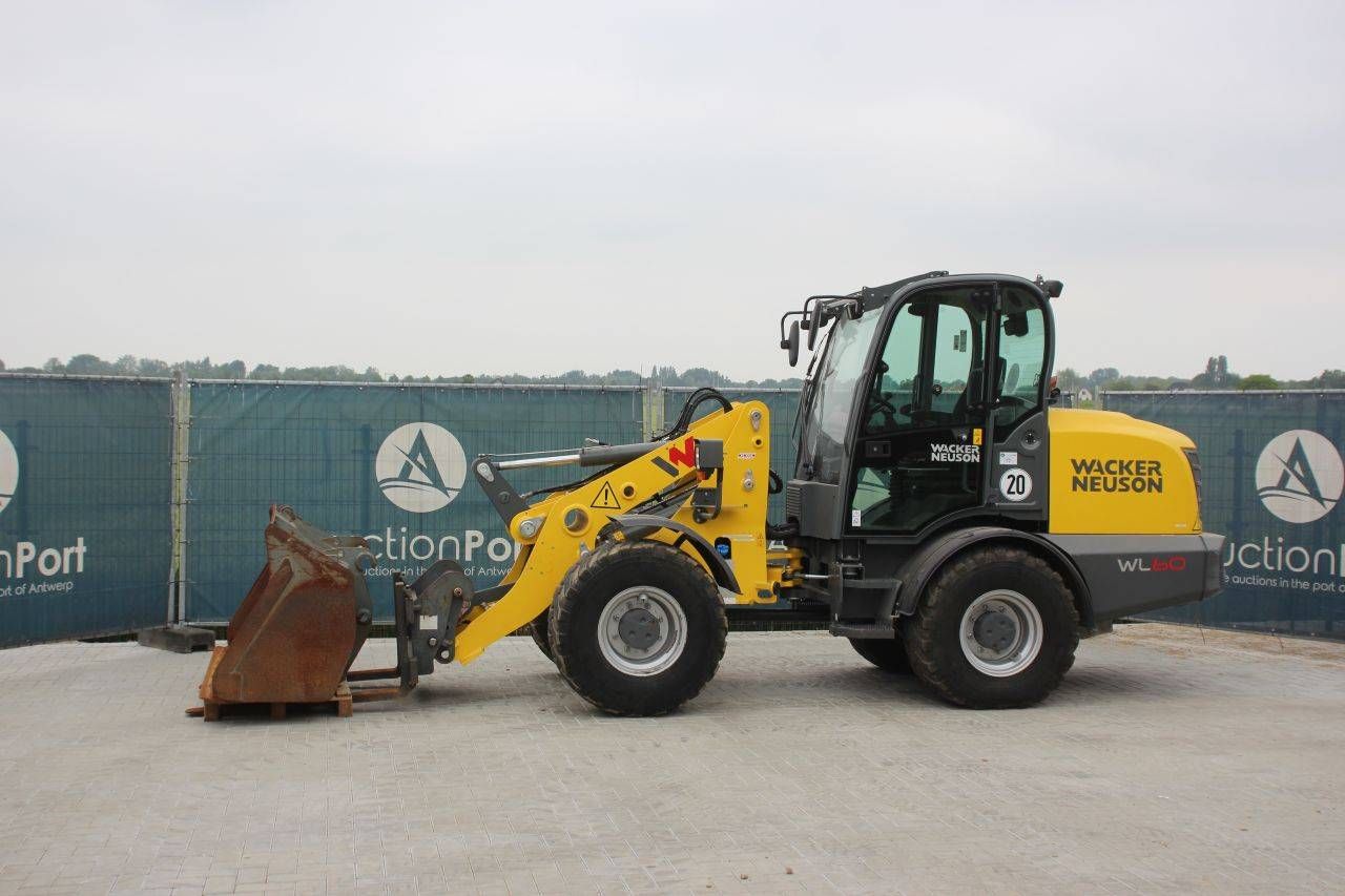 Pá carregadeira de rodas a diesel Wacker Neuson WL60 74kW 2022