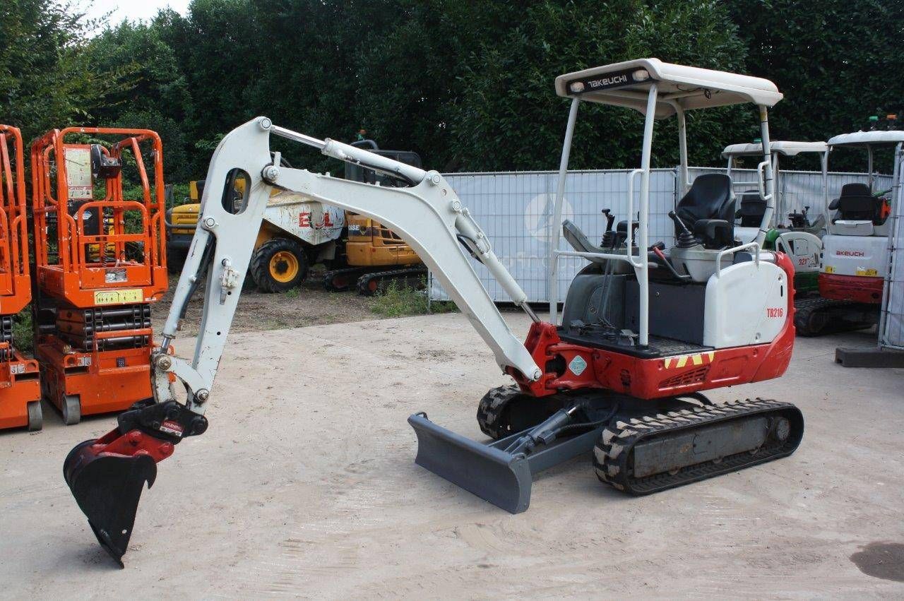 Mini digger Takeuchi TB216 Diesel