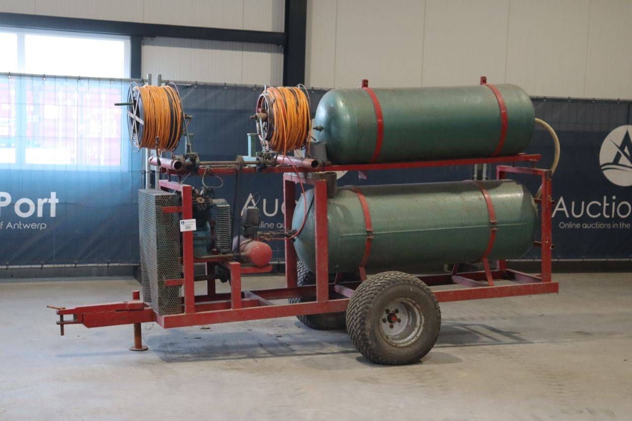 Compressor for tractor with PTO