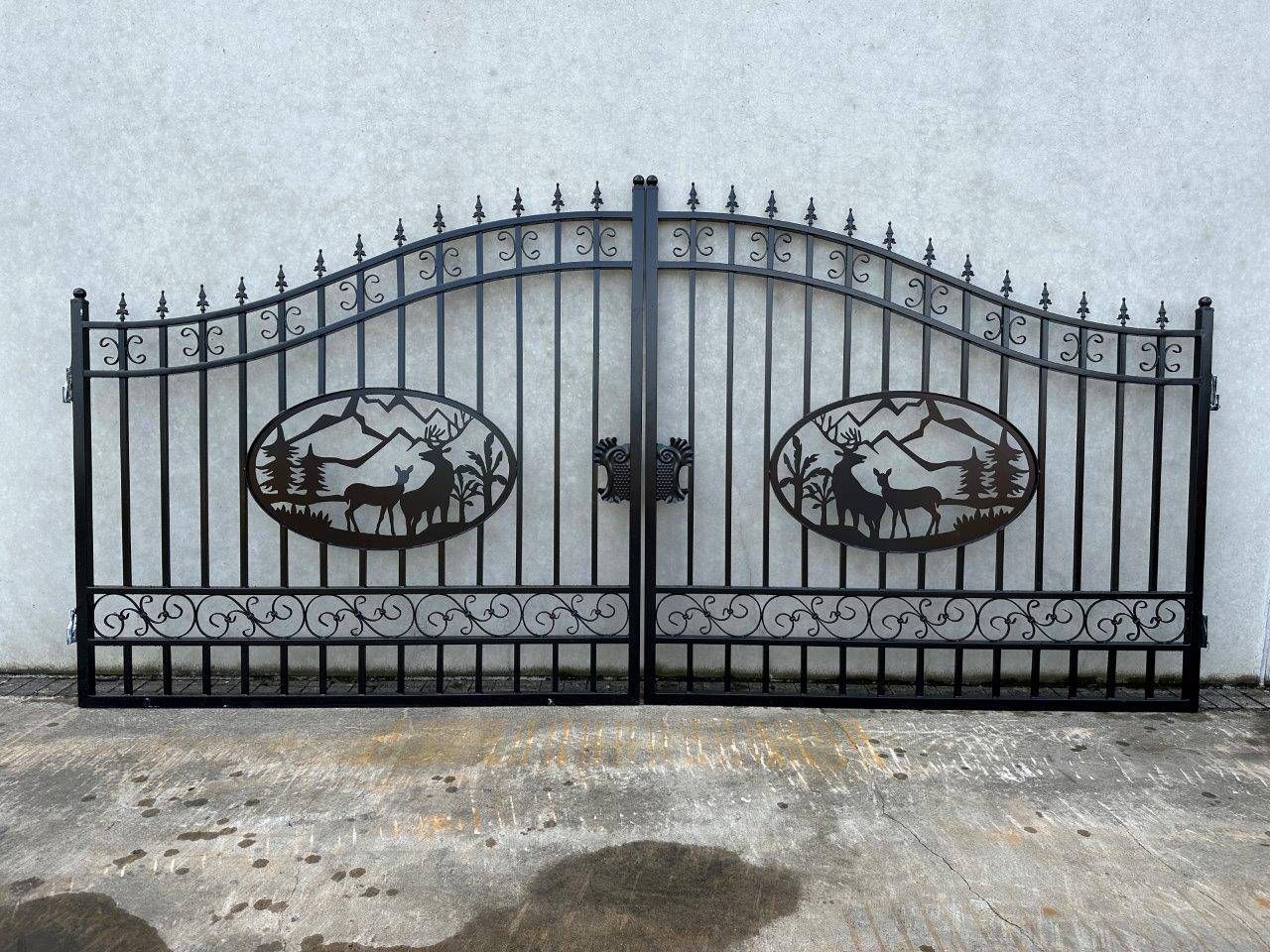 Gate Deer Design 4800mm New