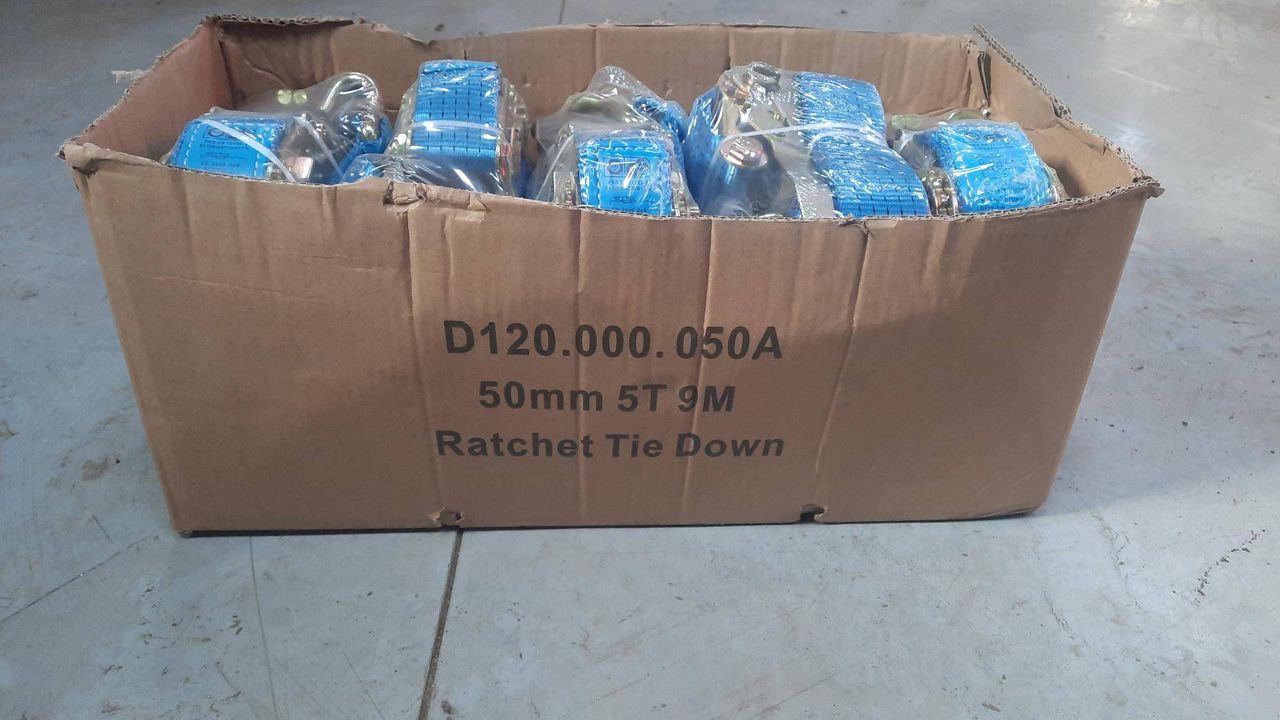 Lashing straps 9m/5000kg 10 pieces New