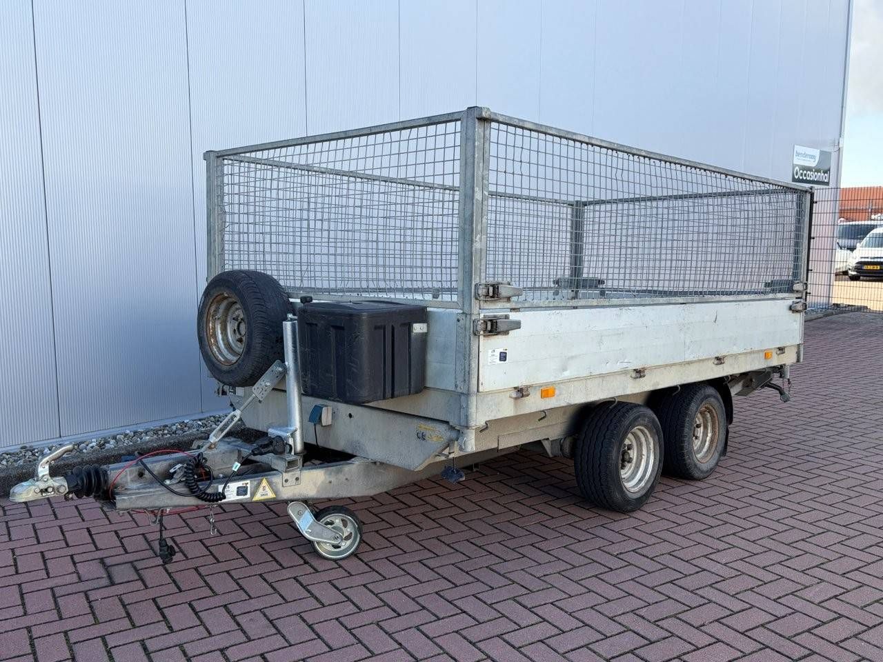 Aanhangwagen Kipper Hapert E3500 2000
