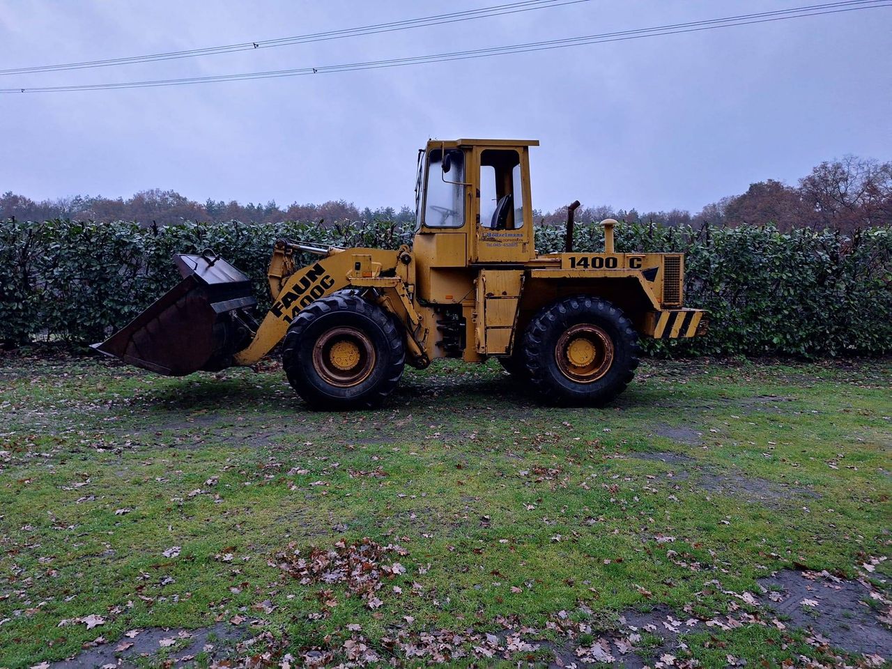Wheel loader Faun 1400C