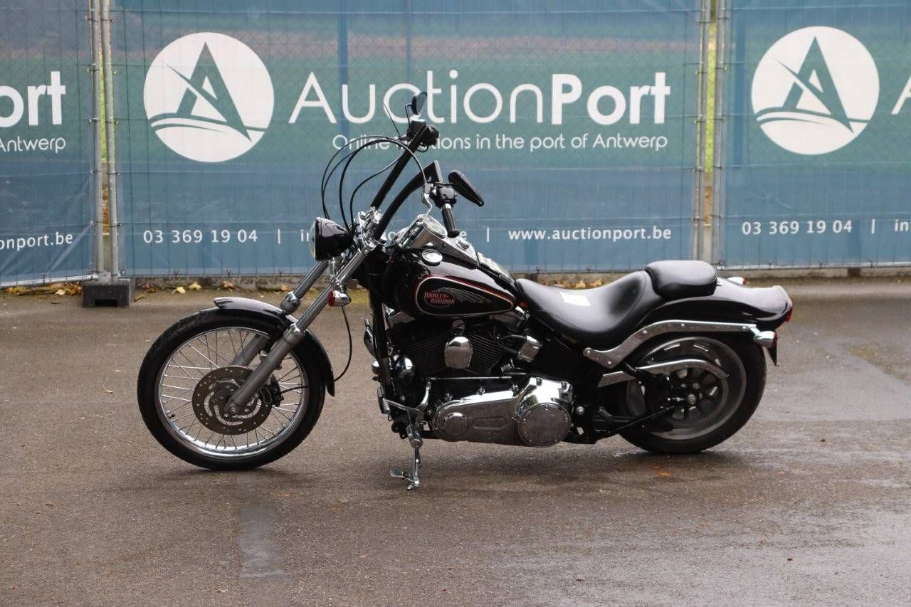 Motorcycle Harley-Davidson Softail Custom Gasoline 2007 (Margin)