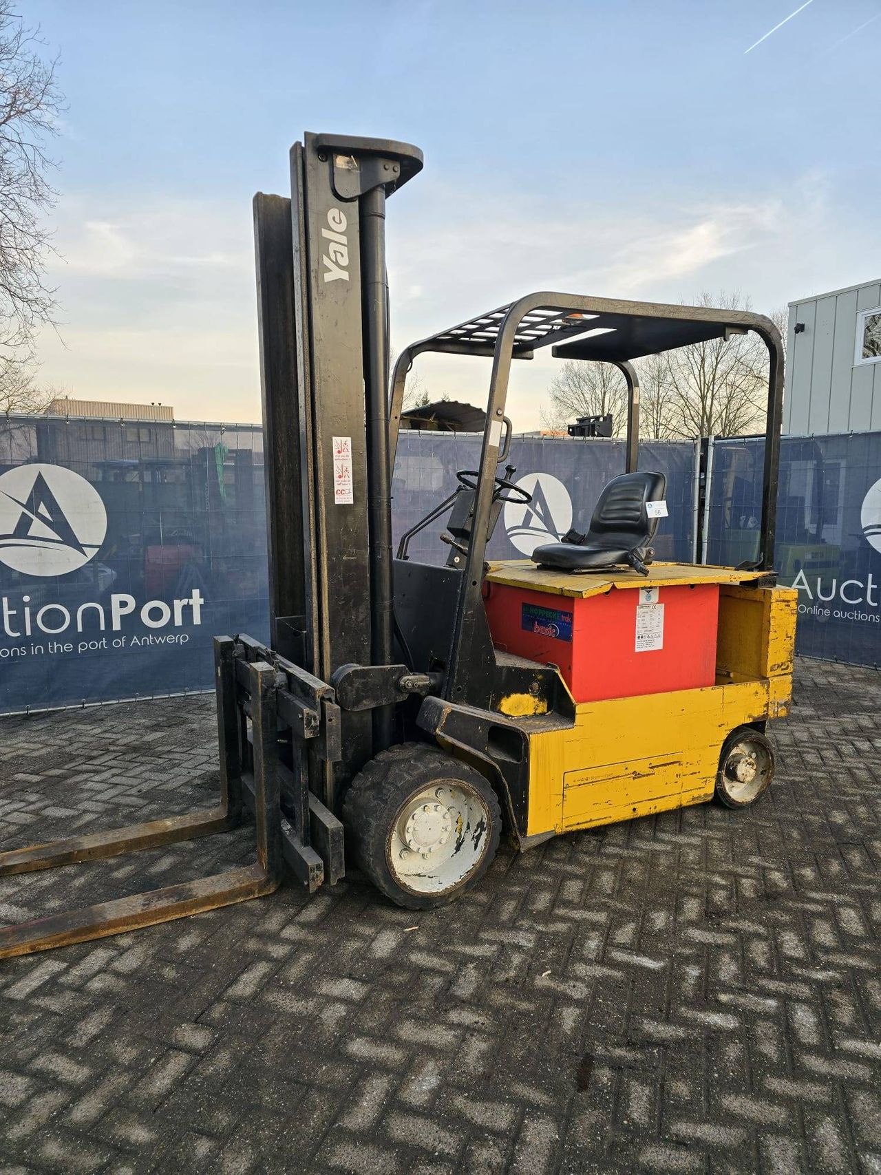 Forklift Yale ERC50AKEV2695 Electric 2.5m 1990