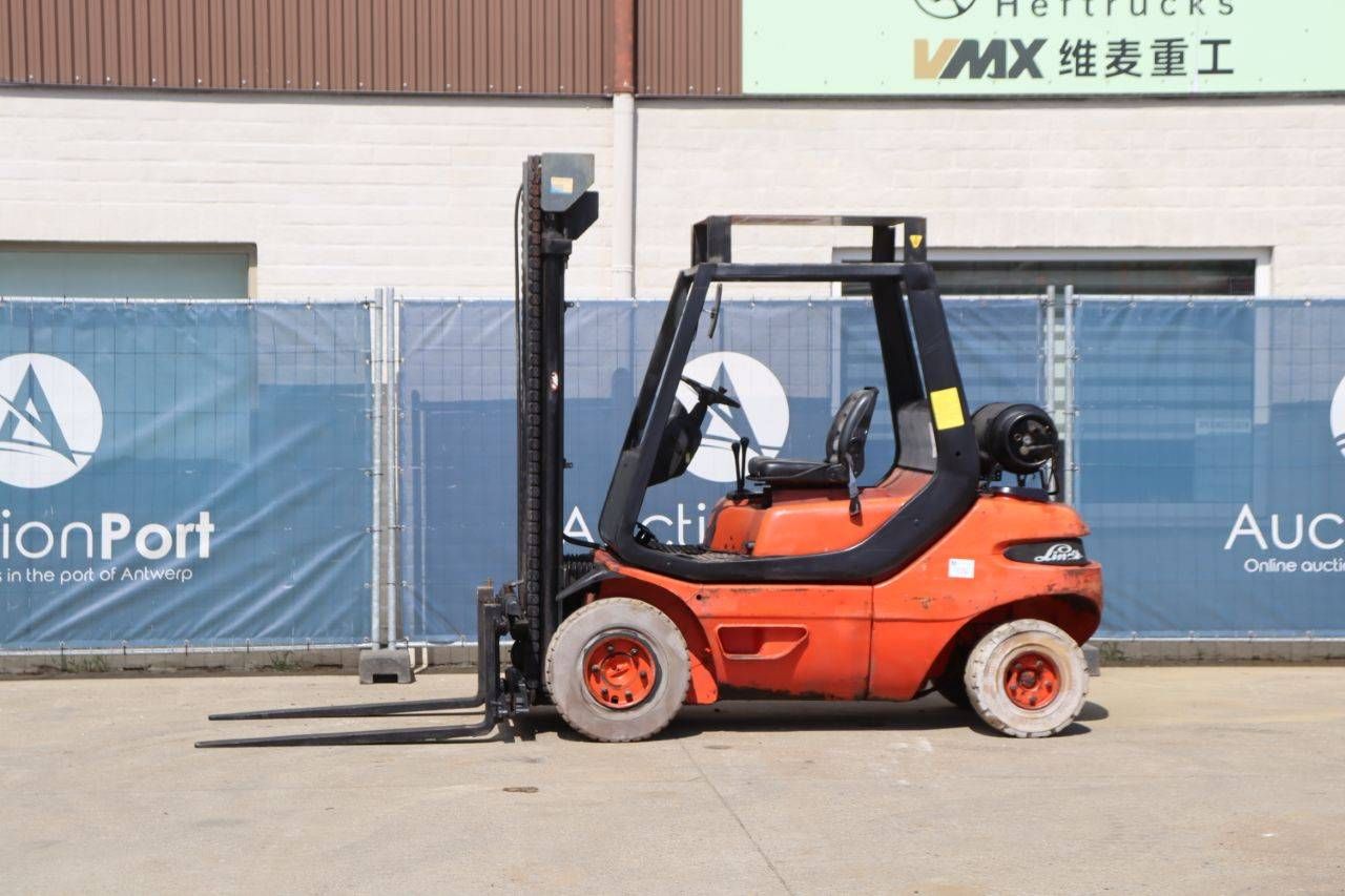 Linde H25D LPG Forklift 2500kg 3.98m