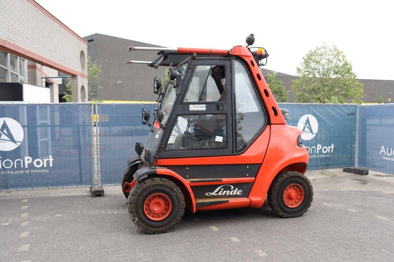 Forklift Linde H80D-02 Diesel 8000kg 4.2m 2001