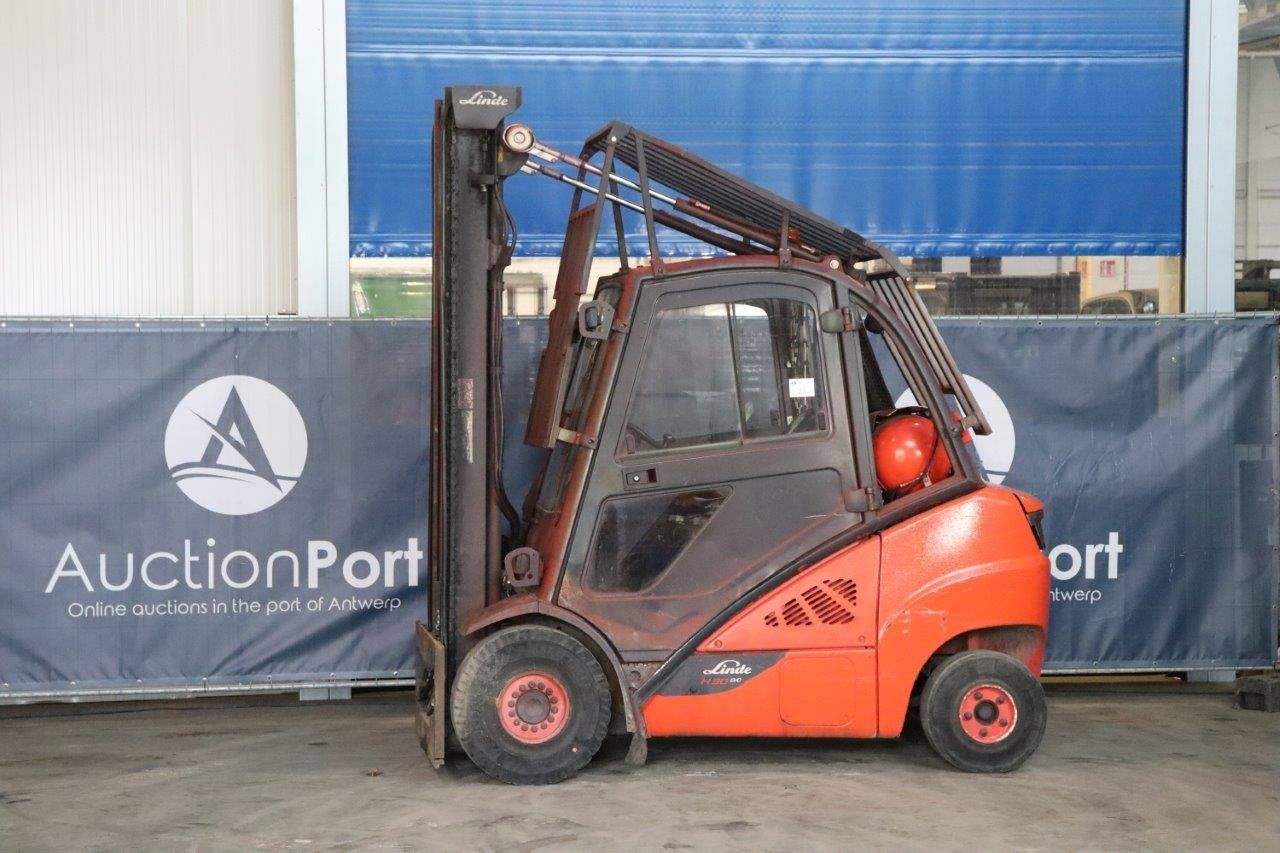 Forklift Linde H30T-03 LPG 3000kg 4.45m 2017