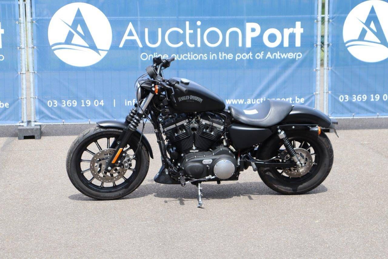 Motorcycle Harley Davidson Sporter XL 883 Iron Petrol 2015