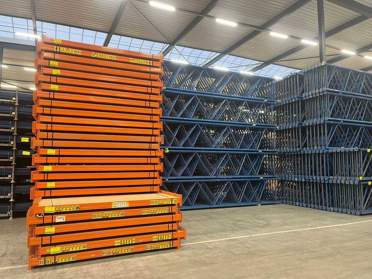 Pallet rack Stow 14x20 6500x1100mm